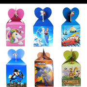 Cartoon theme favor box .